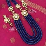 Layered necklace with kundan broach From Bandhan