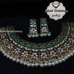 Stunning Silver Kundhan Choker From Silver Cravings Jewellery
