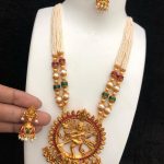 Traditional Long Necklace From Kovai Collections