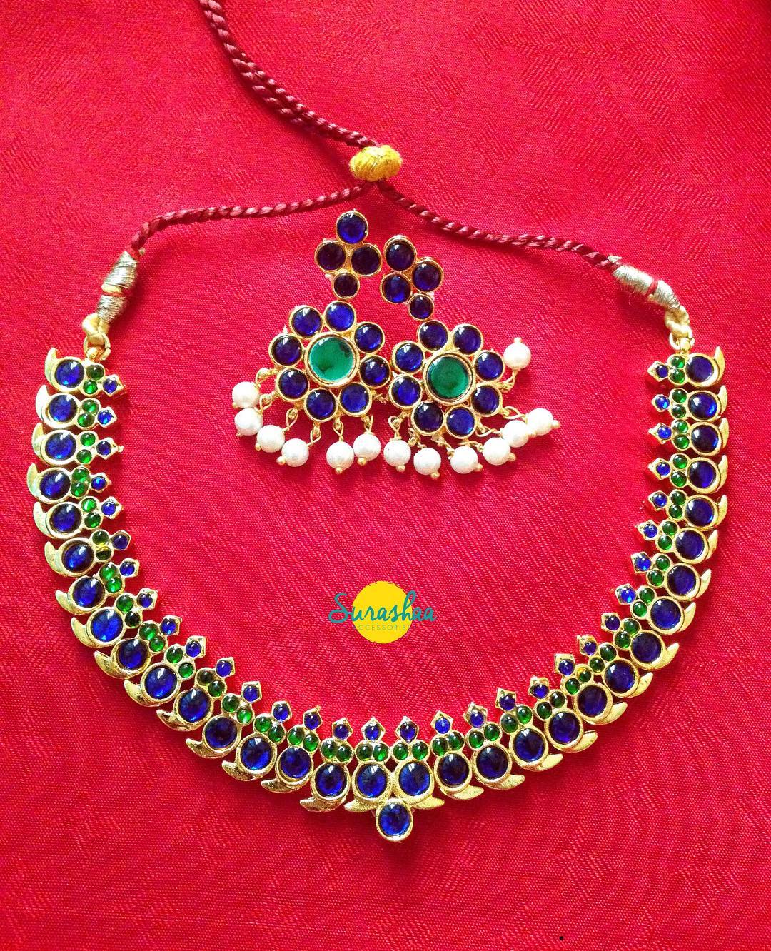Ethnic Necklace Set From Surashaa