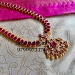 Ethnic Silver Necklace From Sree Exotic Silver Jewelleries