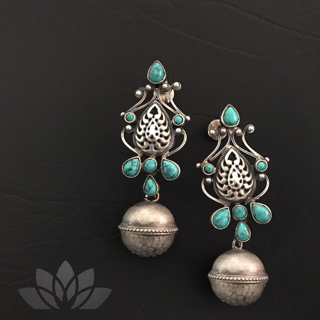 Stunning Silver Earring From Prade Jewels