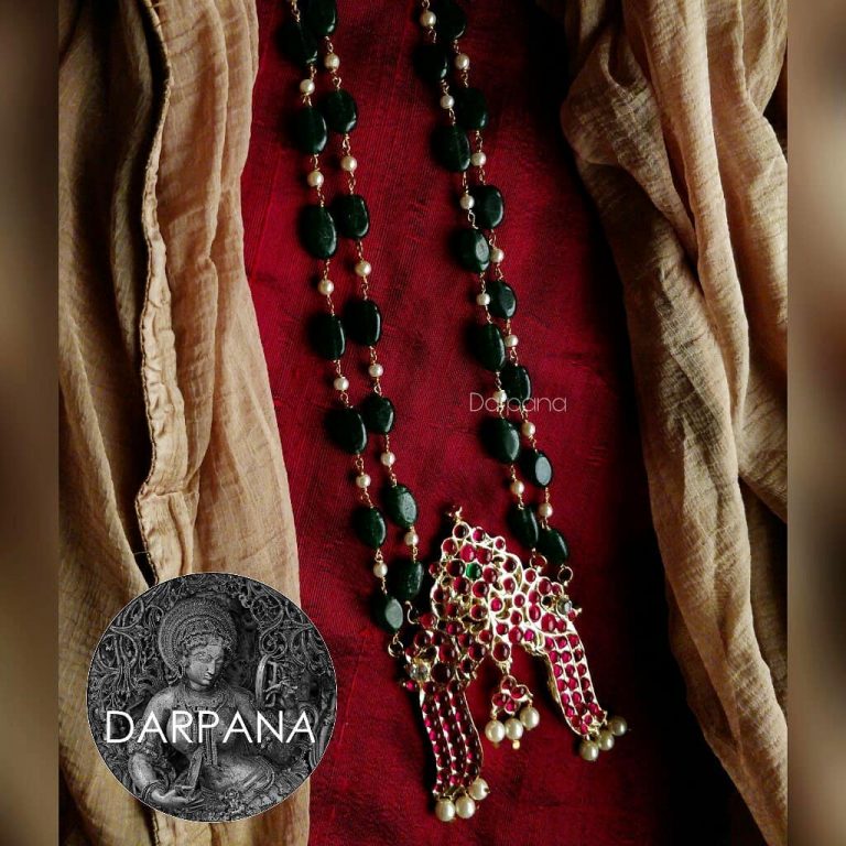 Unique Long Necklace from Darpana