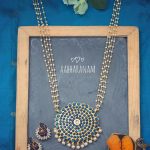 Beautiful Pearl Necklace From Abharanam