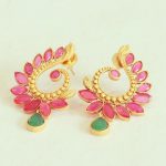 Brass veli earrings From Aatman india