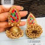 Cute Jhumka From Studs And Drops
