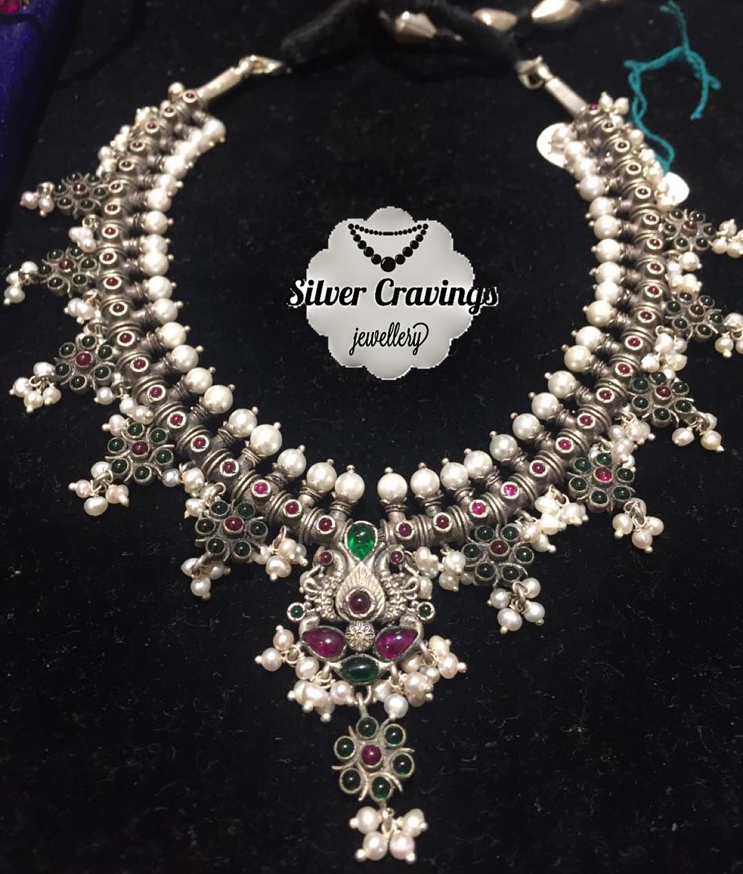 Elegant Silver Necklace From Silver Craving Jewellery