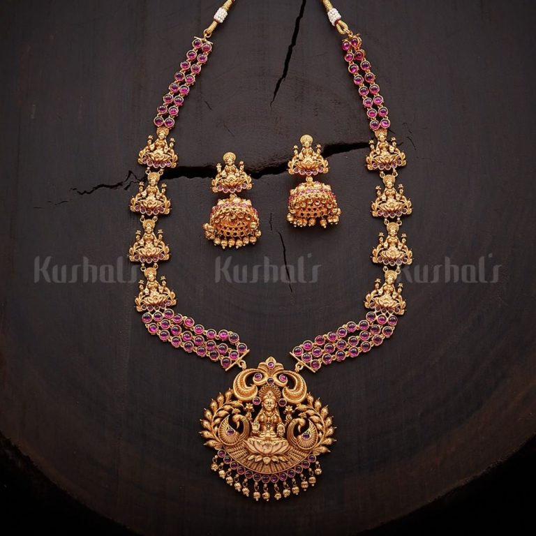 Ethnic Necklace Set From Kushal's Fashion Jewellery