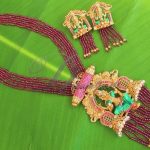Gorgeous Lakshmi Hand Painted Meena Set From Dreamjwell