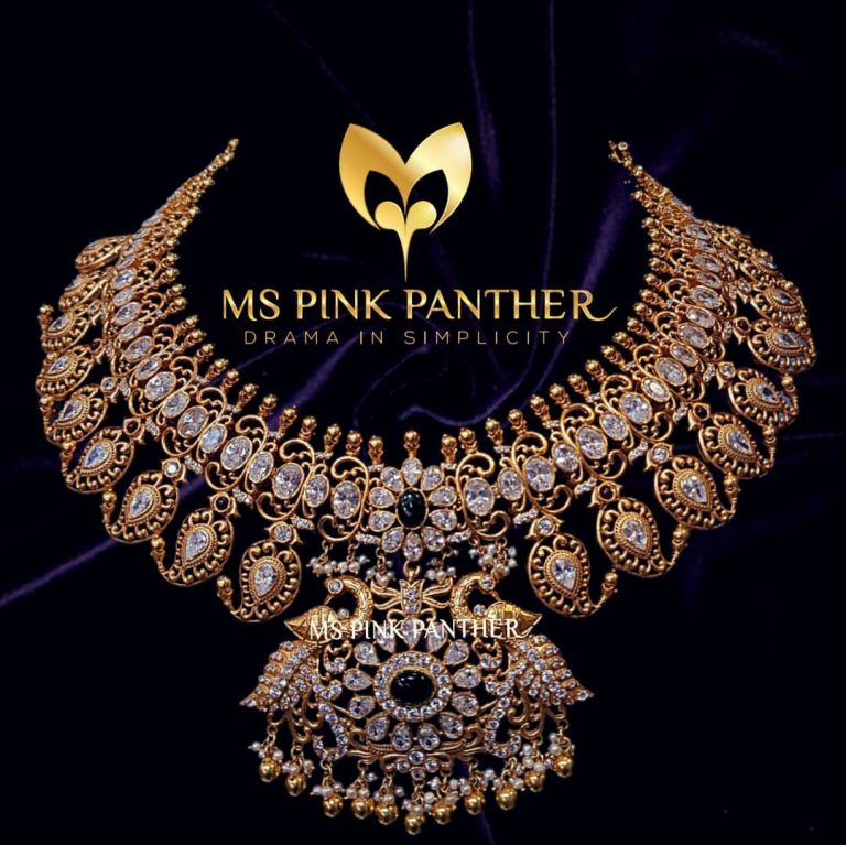 Gorgeous Peacock Necklace From Ms Pink Panthers