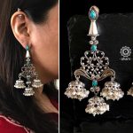 Handcrafted Silver Jhumka From Aham
