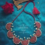 Latest Necklace Set From Abharanam