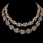 Stunning Gold Pearl Necklace From Aarni By Shravani