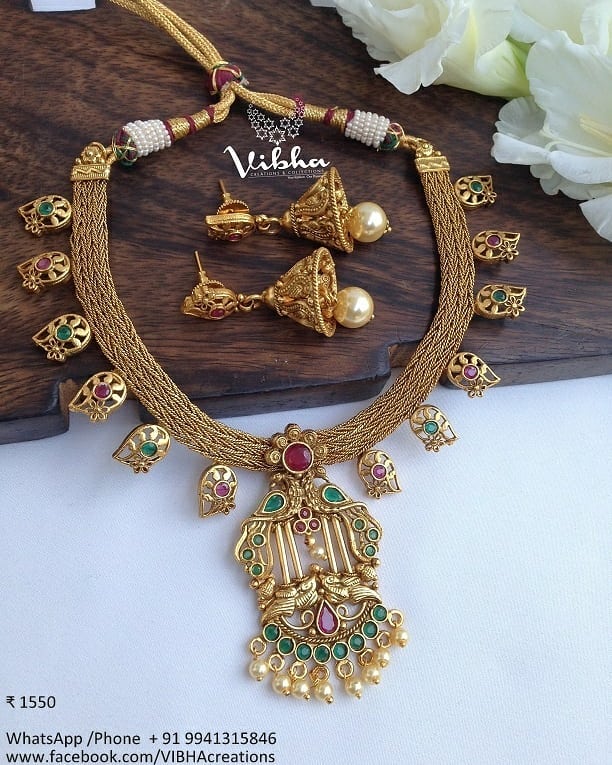 Unique Necklace From Vibha Creations
