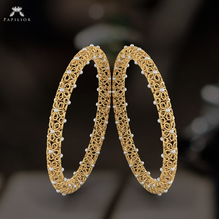 3d gold bangle csbng178