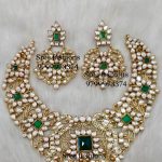 Attractive Necklace Set From Sree Exoic Silver Jewelleries