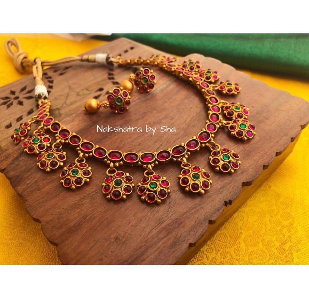 Ethnic Necklace Set From Nakshatra by Sha