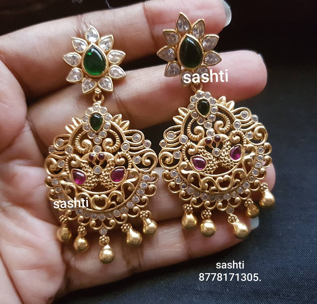 Ethnic Silver Earring From Silver Sashti