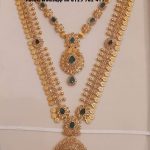 Gold Necklace Set From Mahalakshmi Gems And Jewellers