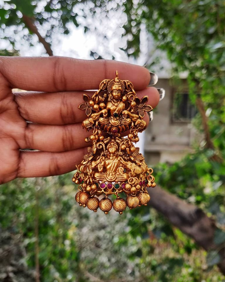 Grand Lakshmi Jhumka From Accessory Villa