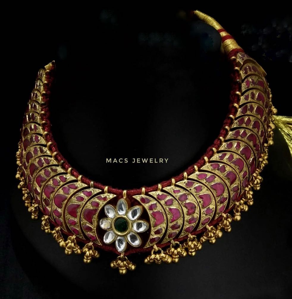Stunning Kundan choker From Macs Jewellery