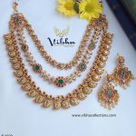 Stunning Layered Necklace Set From Vibha Creations