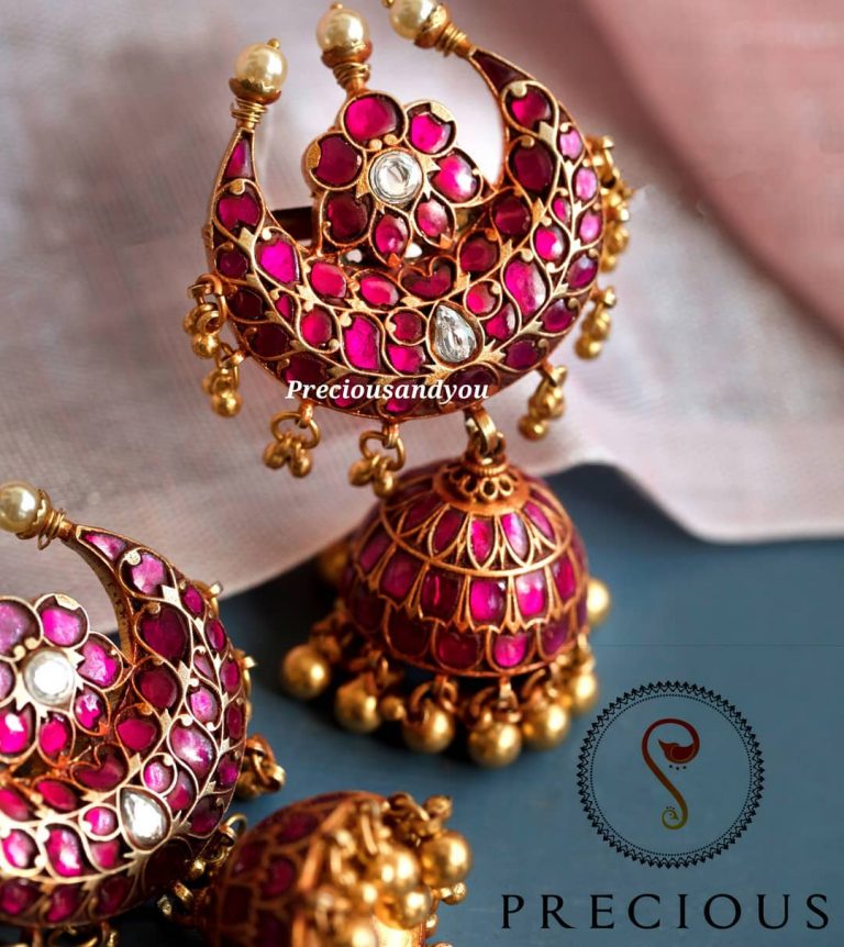 Bold Kundan Jhumkas From Precious And You