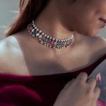 Colourful Silver Choker From Prade Jewels