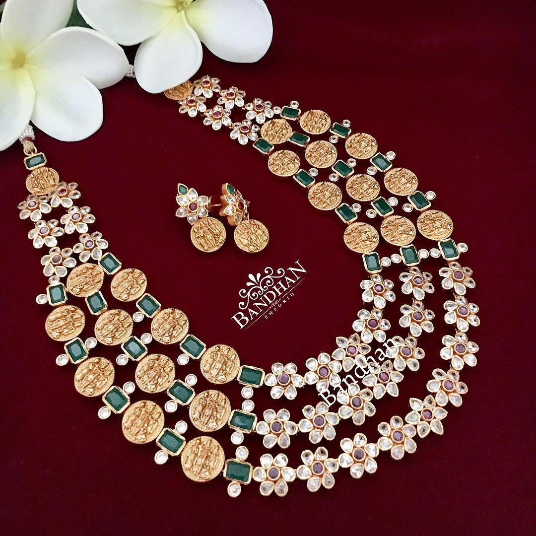Elegant Necklace Set From Bandhan