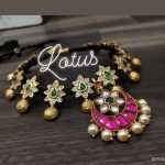 Lovely CZ Flower Necklace From Lotus Silver Jewellery