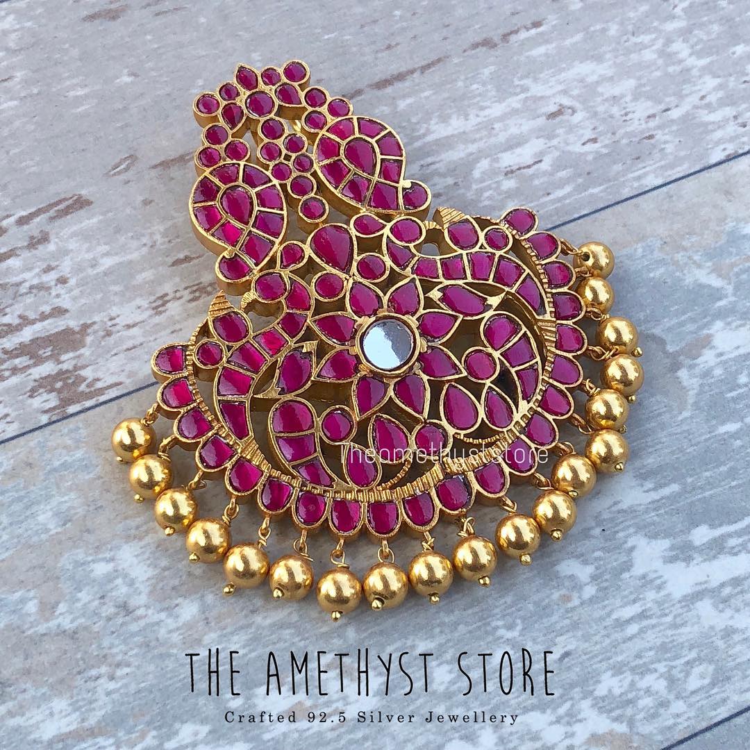 Luxury Gold Plated Silver Pendant From The Amethyst Store