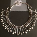 Pure Silver Spike Bead Necklace From Silver Cravings Jewellery