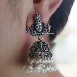 Pure silver Nakshi Jhumkas From Precious And You