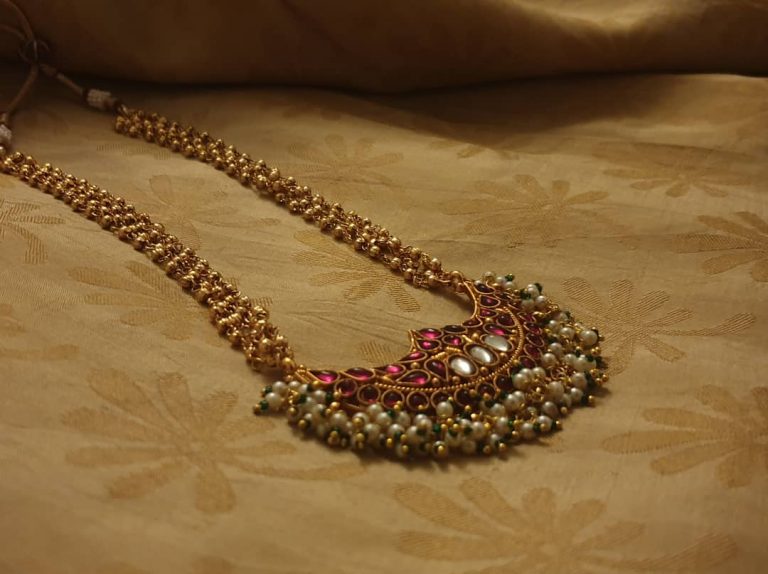 Hand Crafted Pearl Necklace From Vasah India