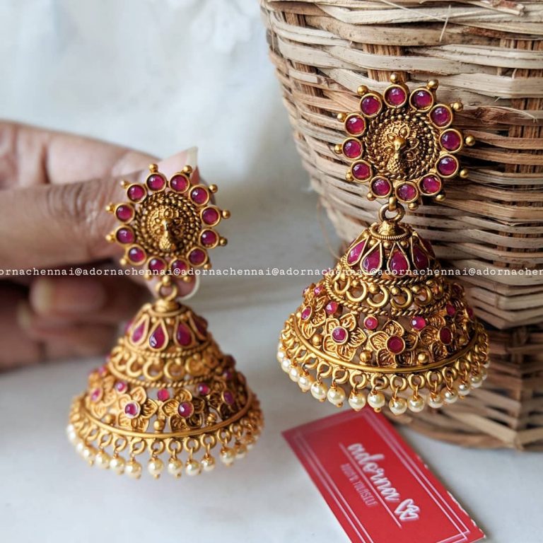 Jumbo Jhumka From Adorna Chennai