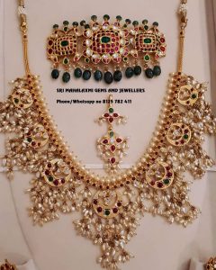 Latest Designs Of Bridal Jewellery From Sri Mahalakshmi Gems And ...