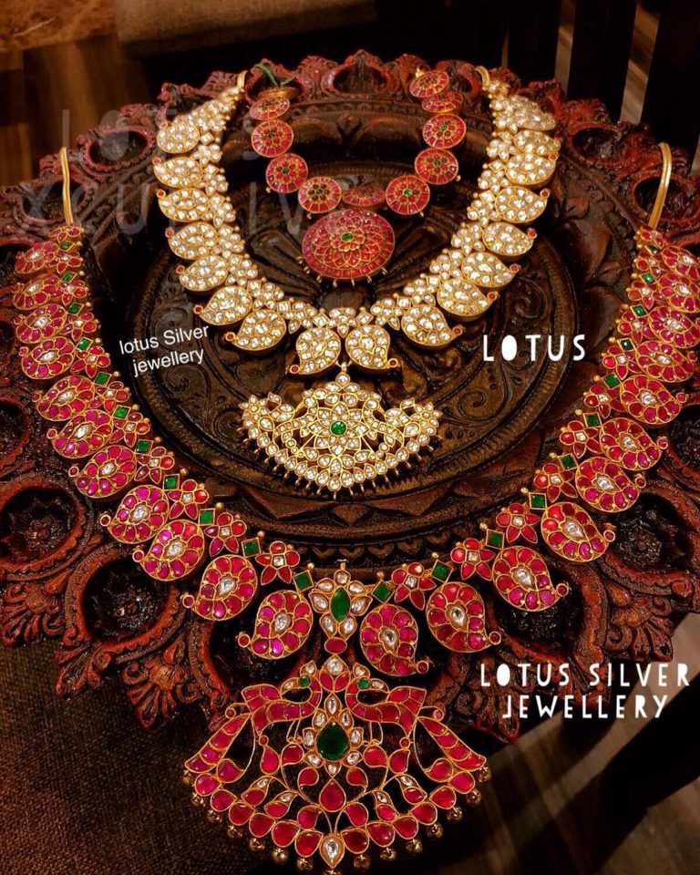 Lovely Rani Haram Collections From Lotus Silver Jewellery