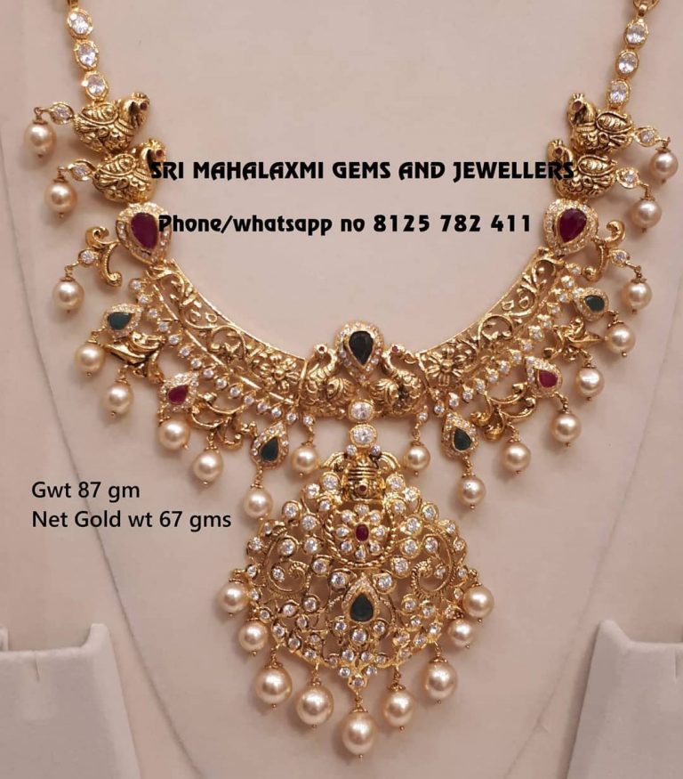 Stunning Gold Necklace From Sri Mahalakshmi Gems And Jewellers