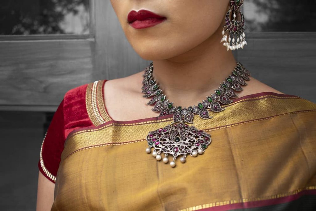 Stunning Silver Necklace From Desically Ethnic