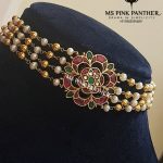 Attractive Silver Choker From Ms Pink Panthers