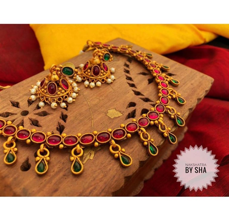Beautiful Necklace Set From Nakshatra By Sha