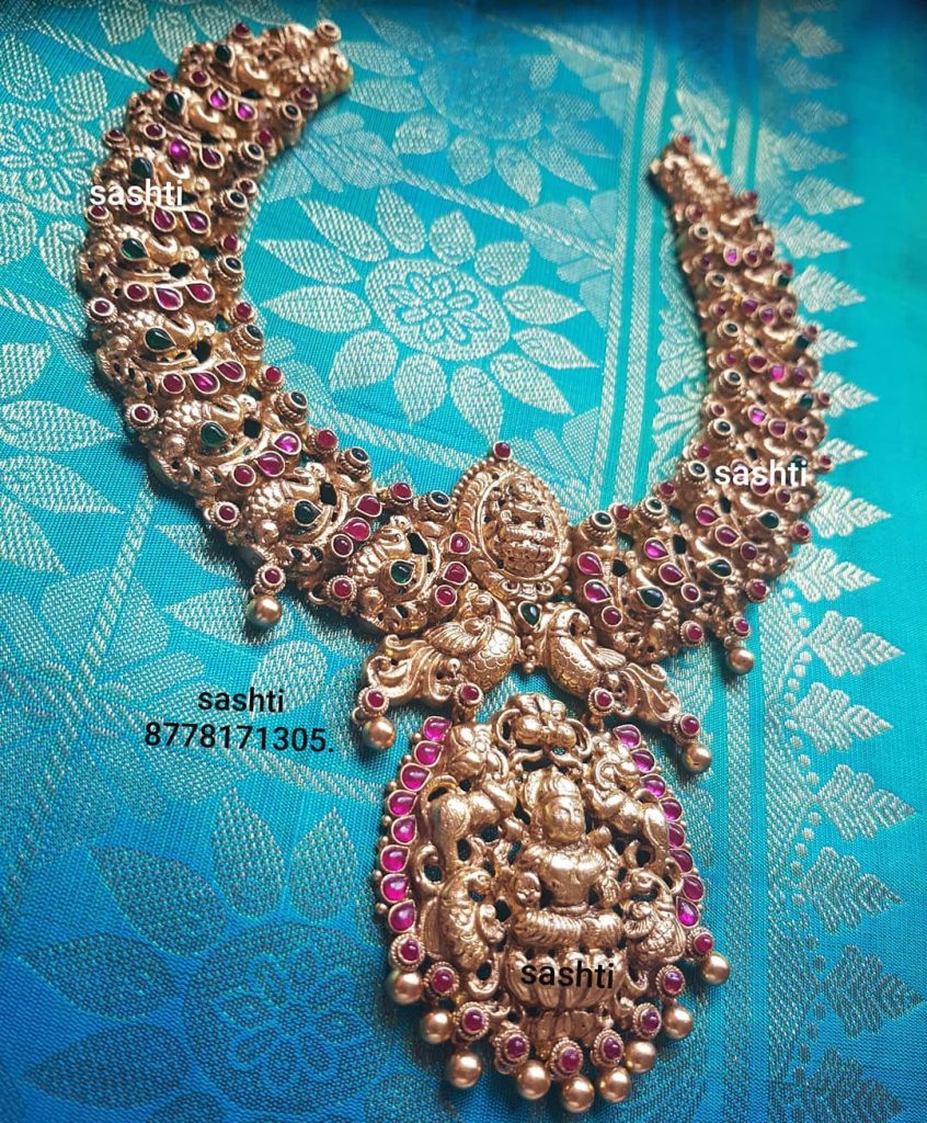 Ethnic Silver Necklace From Silver Sashti