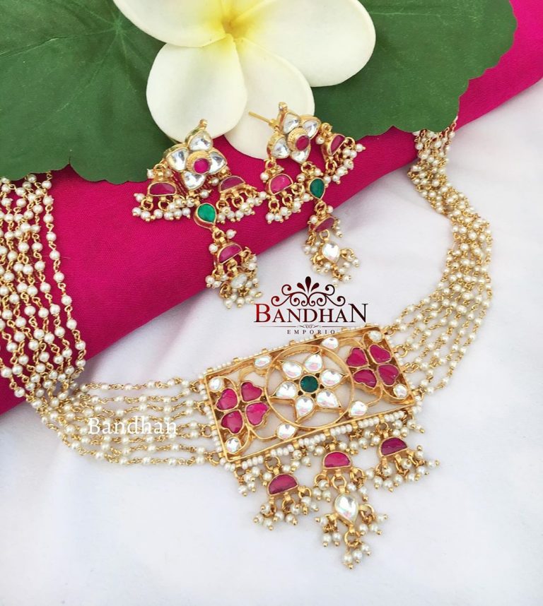 Luxury Choker Set From Bandhan