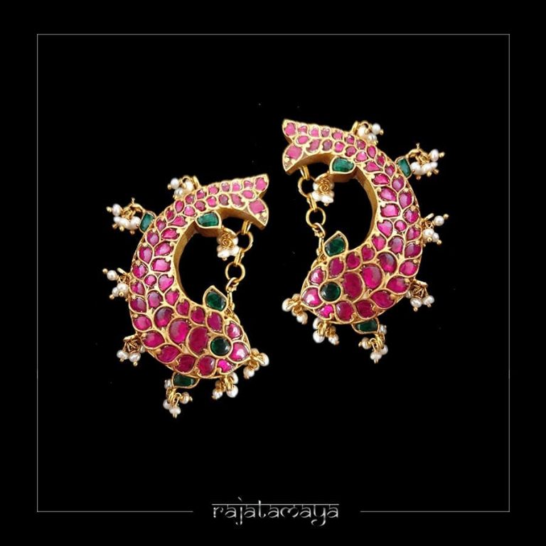 Pretty Ear Cuff From Rajatamaya