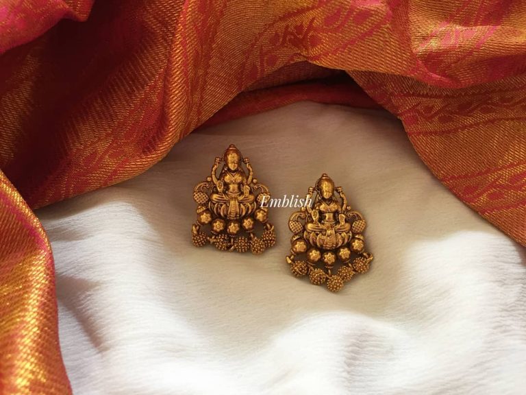 Antique Lakshmi Gold Beads From Emblish