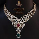 Classic Diamond Necklace From Mangatrai Neeraj