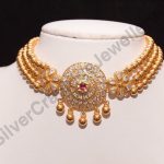 Classic Gold Plated Silver Choker From Silver Cravings Jewellery