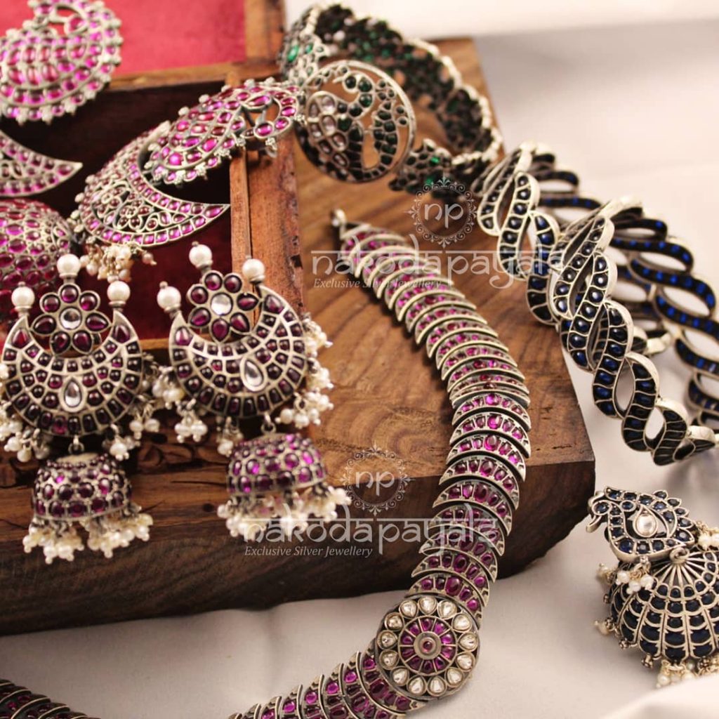 Classic Silver Jewellery Collections From Nakoda Payals