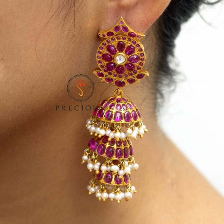 Precious Silver Jhumka From Precious And You