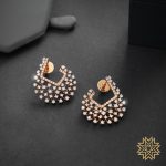 Stunning Diamond Earrings From Manubhai Jewels